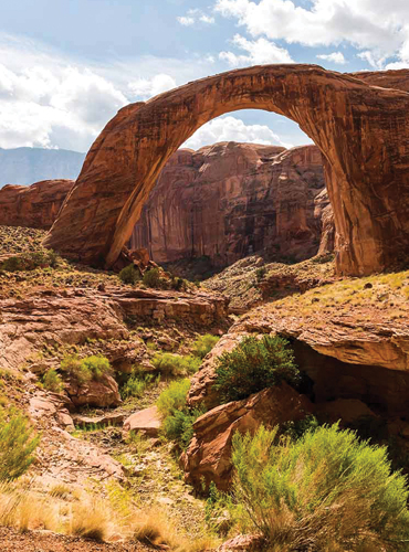 Rainbow Arch at Lake Powell